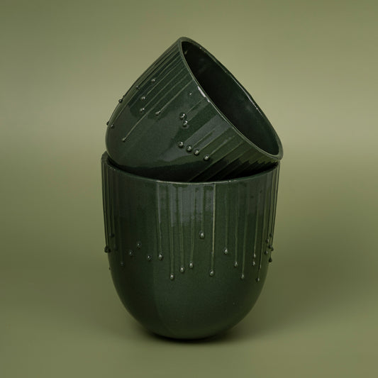 Dripp Dropp ruukku S metsänvihreä